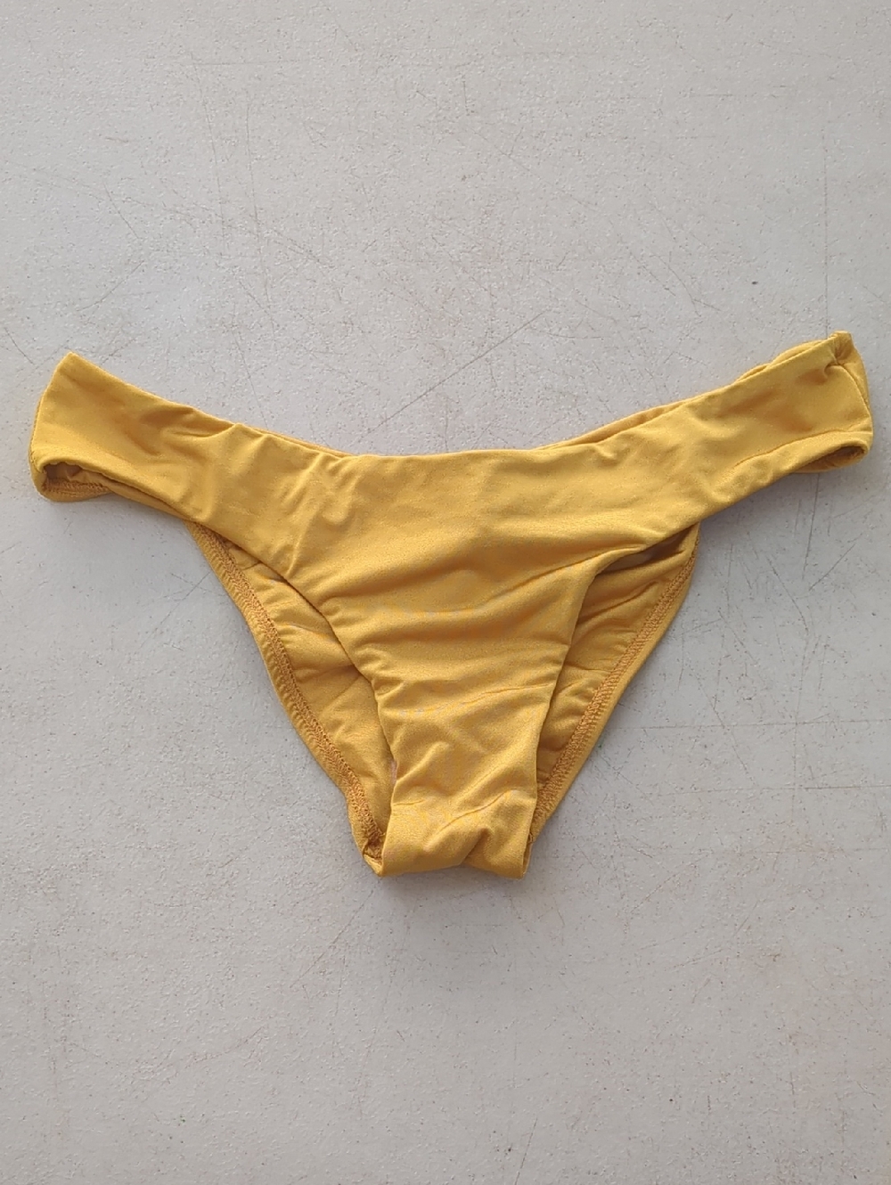 Nicolita Mustard Yellow Bikini Bottom